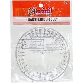 TRANSFERIDOR CRISTAL 360 GRAUS - ACRINIL
